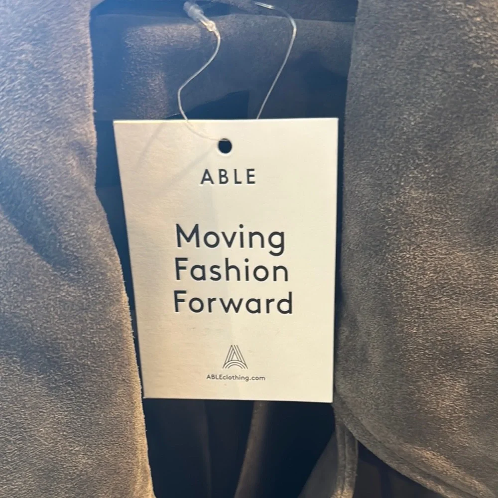 NWT Maha Suede Leather Jacket - Picture 2 of 10